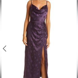 Milly Silk Purple Dress